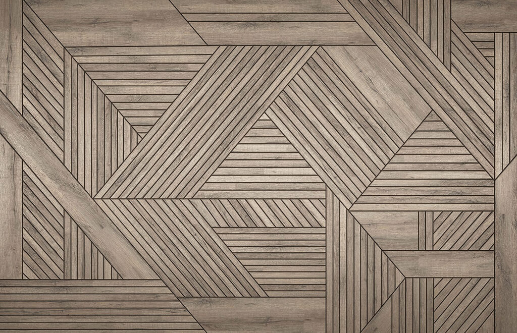 Holzboden mit einem Muster Holzboden mit einem Muster