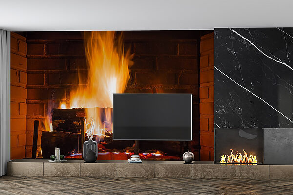 Feuer im Kamin Feuer im Kamin