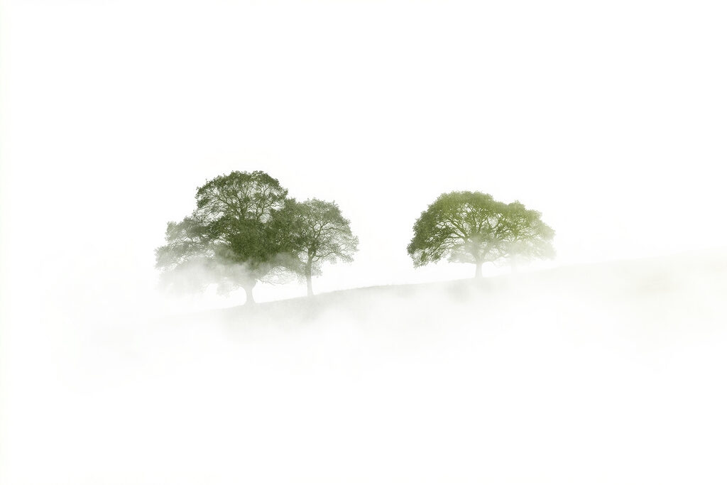 Bäume im Nebel Bäume im Nebel