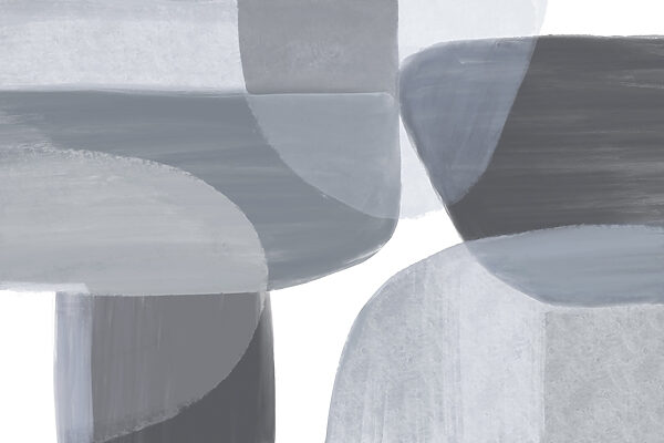 Graue und weiße Kunst Graue und weiße Kunst