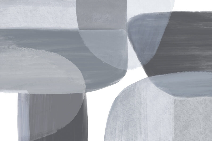 Graue und weiße Kunst Graue und weiße Kunst
