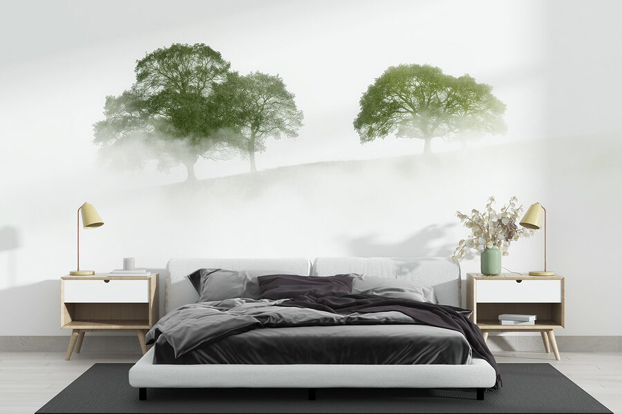 Bäume im Nebel