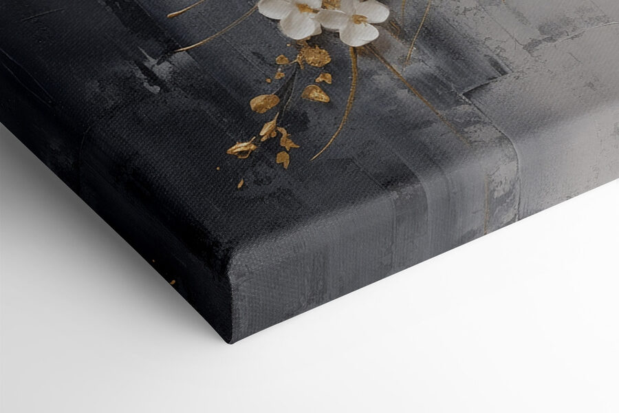 Gemälde von Blumen in einer Vase