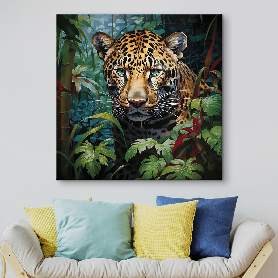 Leopard im Dschungel