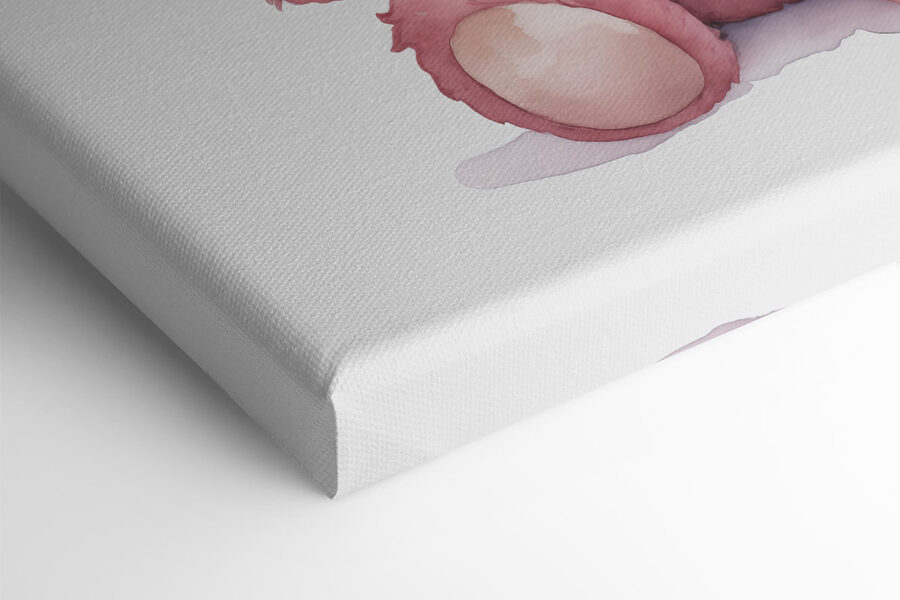Rosa Teddybär mit Fliege Rosa Teddybär mit Fliege