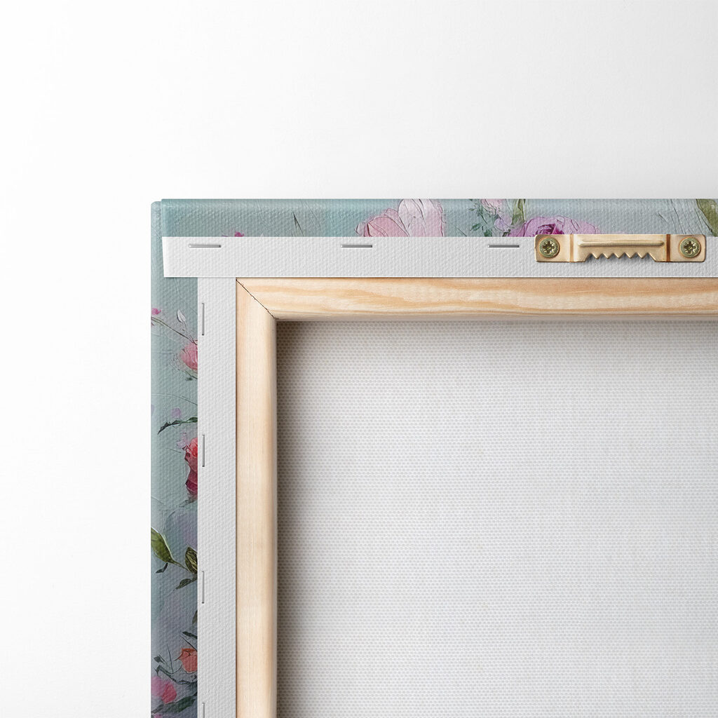 Painting of flowers in a vase