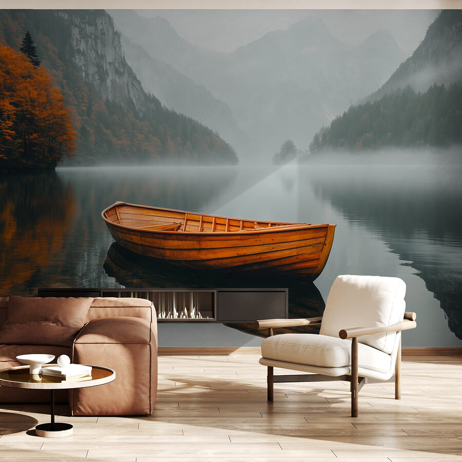 Boot auf einem See