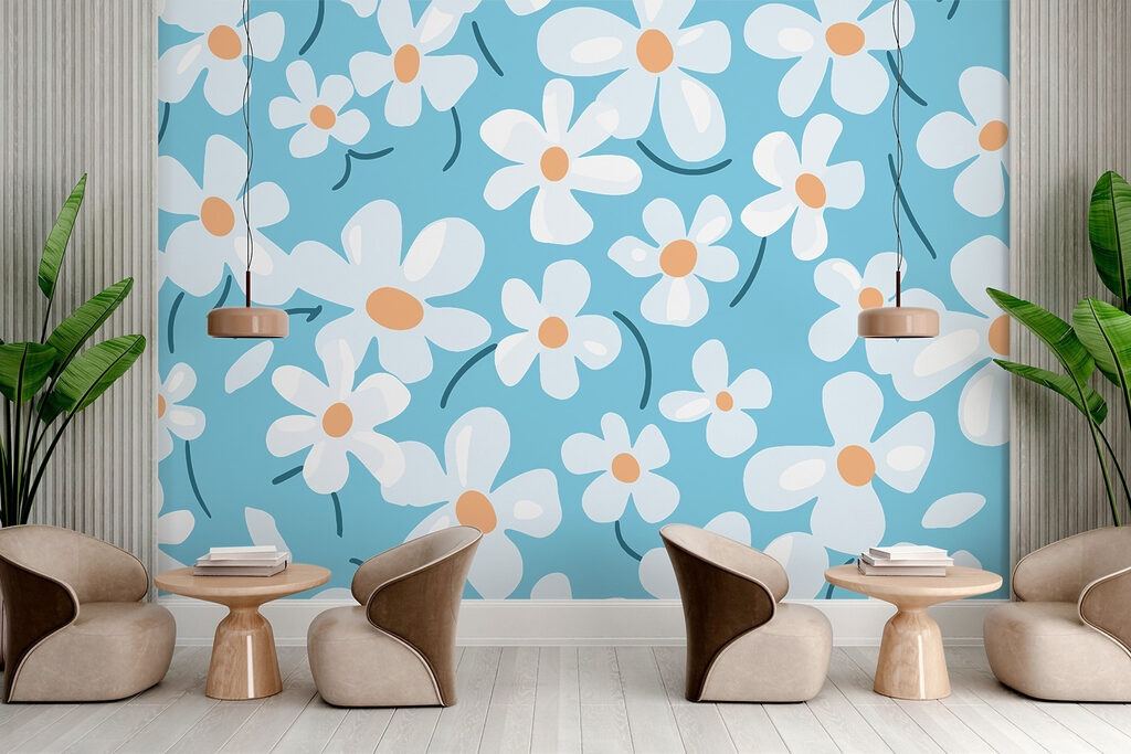 Muster aus weißen Blumen w02216piz1r 1024x683 - Muster aus weißen Blumen