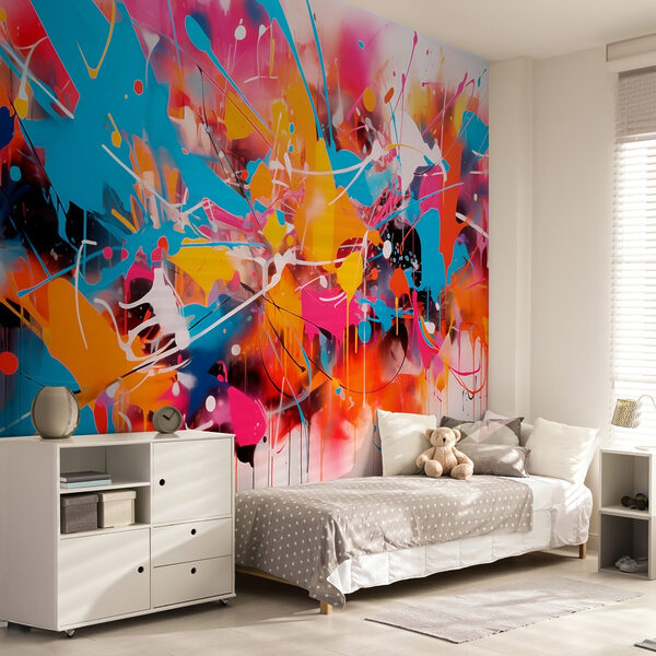 Bunte Kunstspritzer Bunte Kunstspritzer
