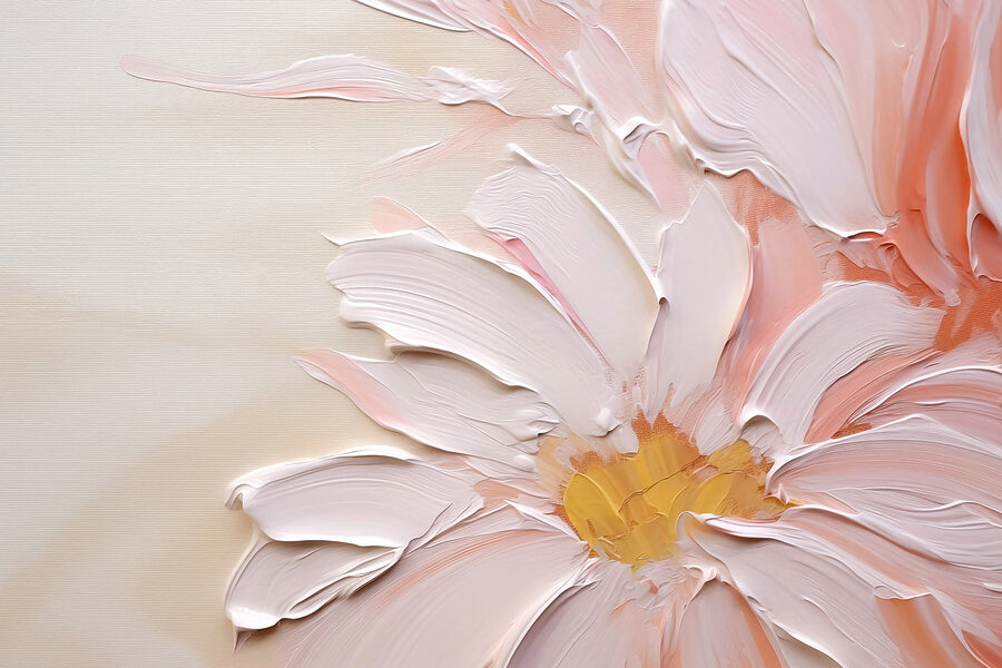 Gemälde einer Blume
