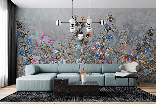Malerei von Blumen und Blättern w08428pig17mr 600x400 - Malerei von Blumen und Blättern