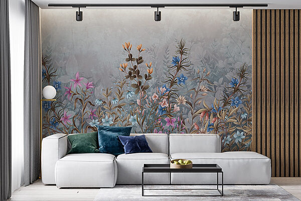 Malerei von Blumen und Blättern w08428pig41r 600x400 - Malerei von Blumen und Blättern