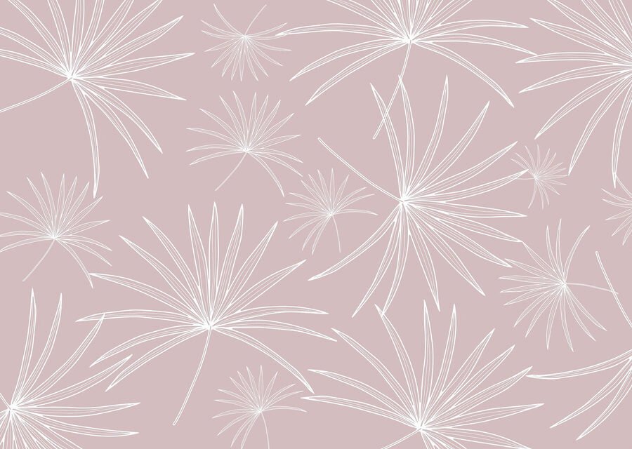 Pattern of white leaves Pattern of white leaves
