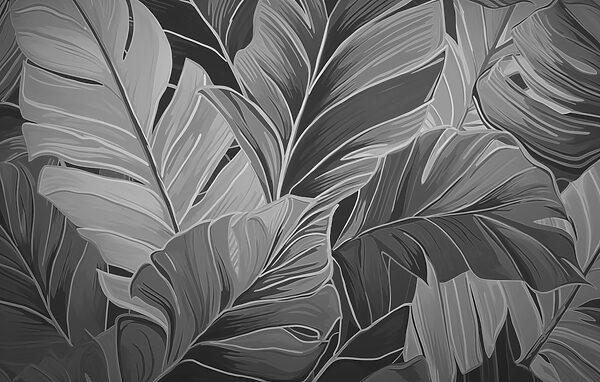 Natürliche Muster in monochromen Tönen Natürliche Muster in monochromen Tönen