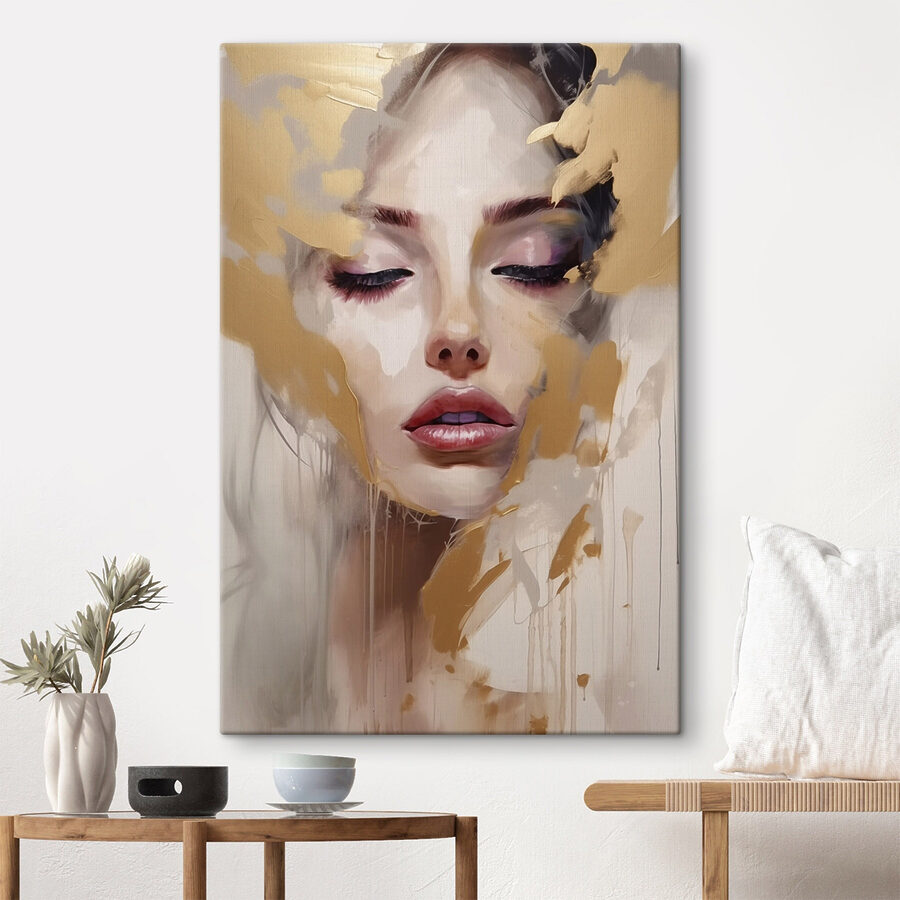 Ätherische Schönheit in Kunst gehüllt