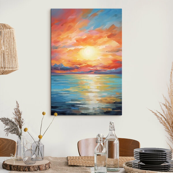 Sonnenuntergang über dem Wasser Wandbilder Sonnenuntergang über dem Wasser