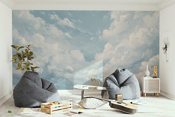 Blauer Himmel mit Wolken Blauer Himmel mit Wolken