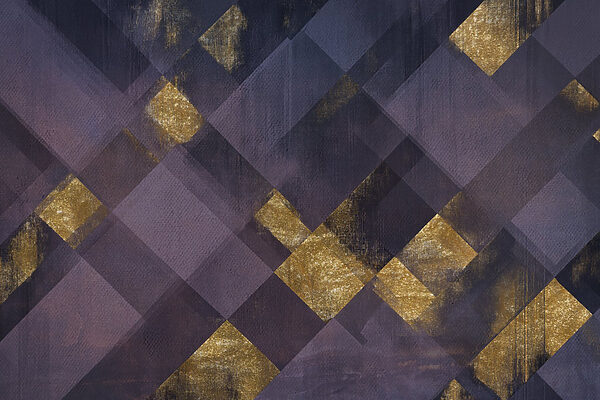 Abstract geometric shapes in dark tones