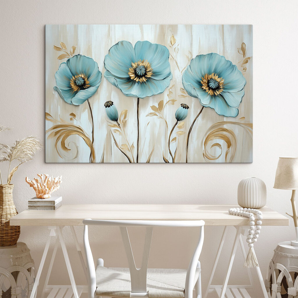 Delicate blooms in soft hues Delicate blooms in soft hues