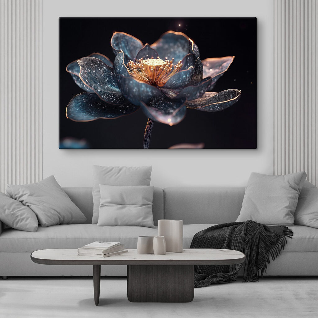 Delicate bloom in soft colors