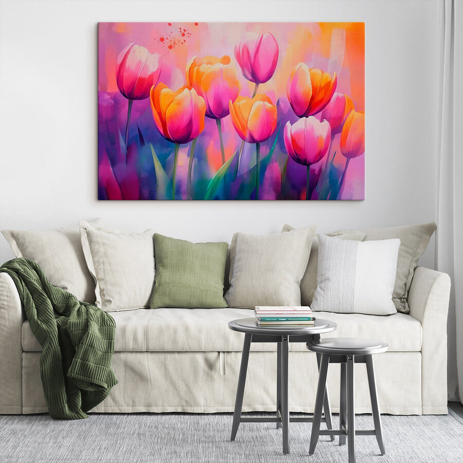 Gemälde von Tulpen Gemälde von Tulpen