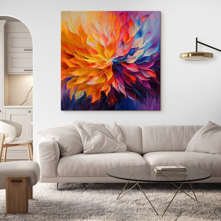 Gemälde einer Blume