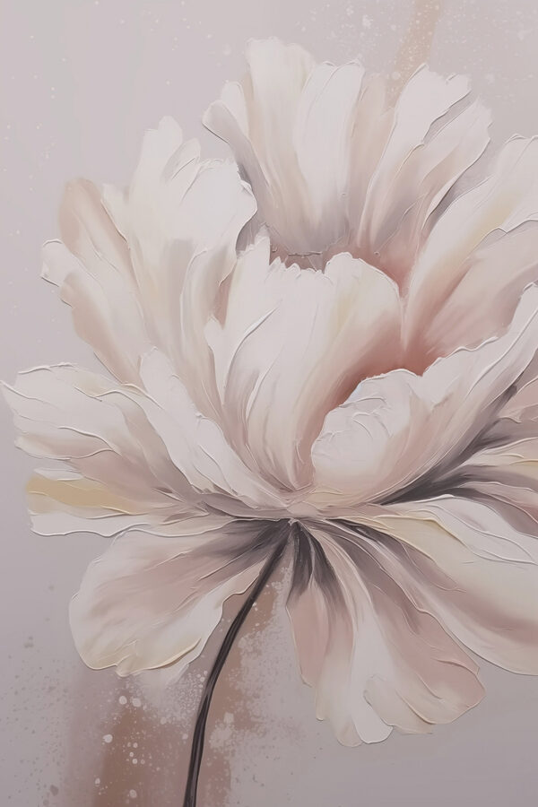 Gemälde einer Blume Gemälde einer Blume