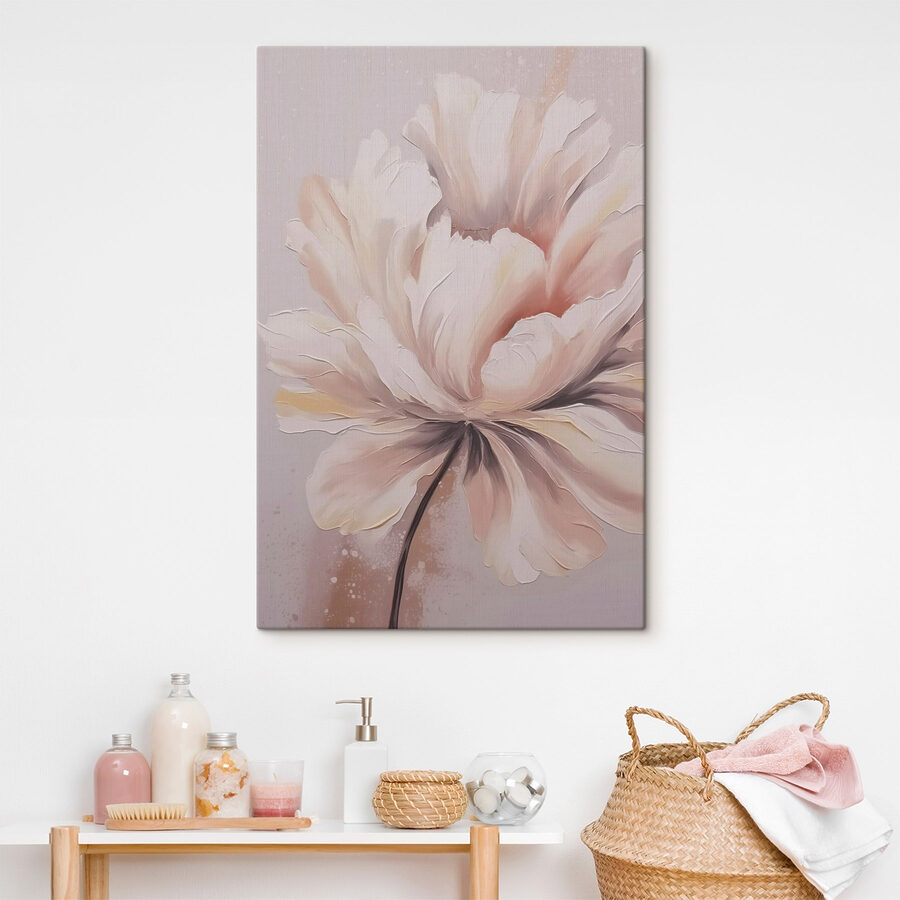 Gemälde einer Blume Gemälde einer Blume