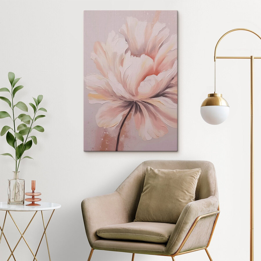 Gemälde einer Blume Gemälde einer Blume