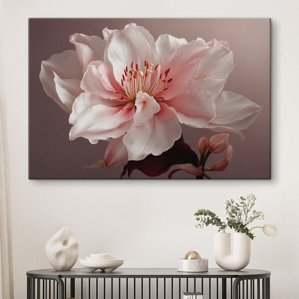 Delicate petals in soft hues
