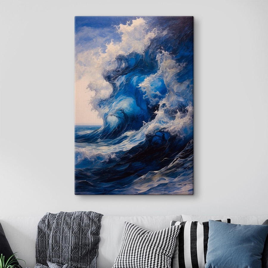 Große Welle im Ozean