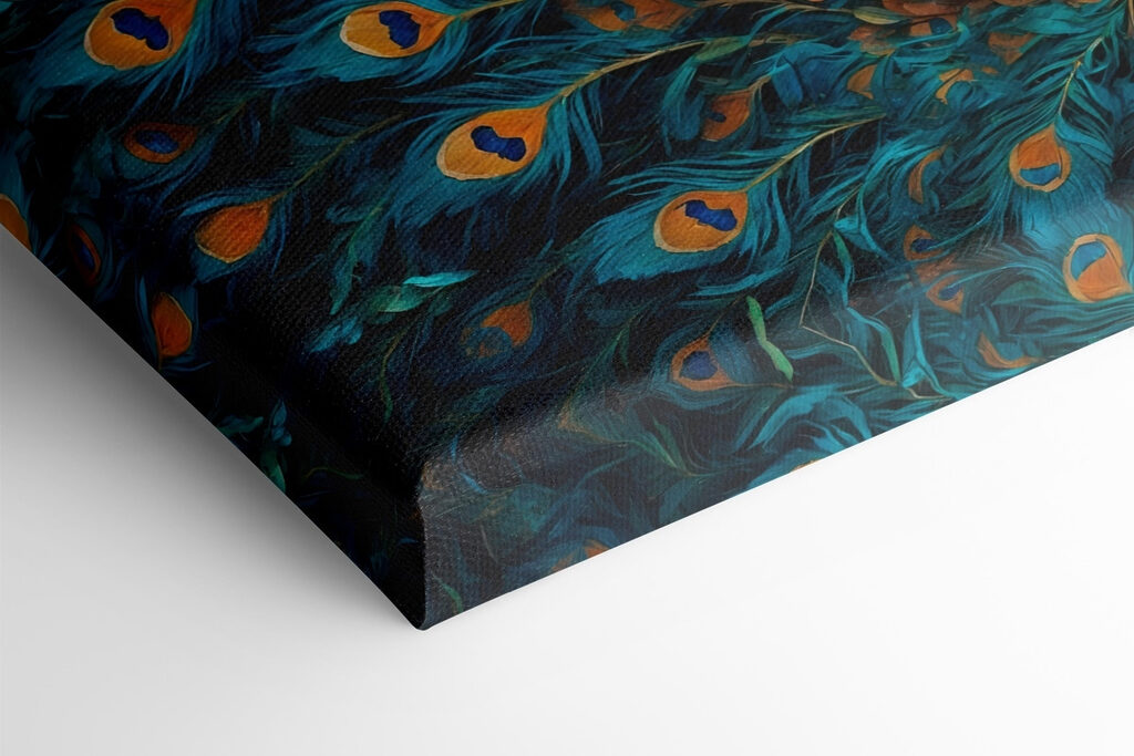 Painting of a peacock