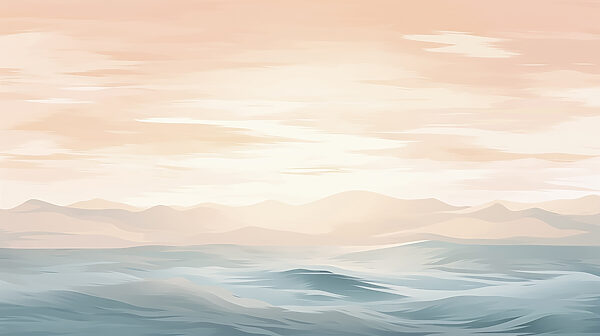 Wasser mit Bergen im Hintergrund Wasser mit Bergen im Hintergrund