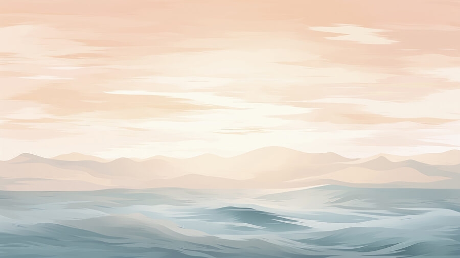 Wasser mit Bergen im Hintergrund