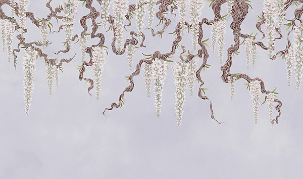 Baum mit weißen Blüten Baum mit weißen Blüten