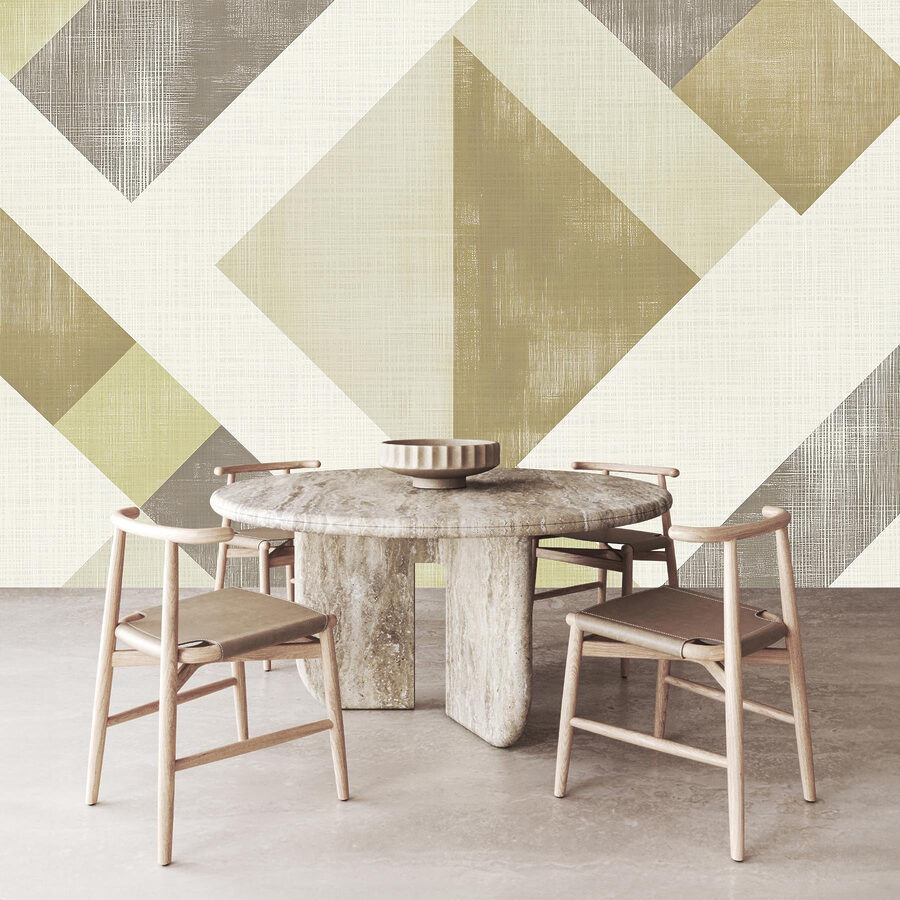 Fototapeten Abstrakte geometrische Formen und Texturen. – Bild 5