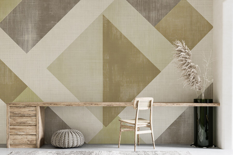 Fototapeten Abstrakte geometrische Formen und Texturen. – Bild 6