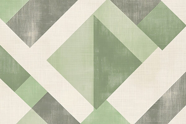 Grünes und weißes geometrisches Muster w02341v2p 600x400 - Grünes und weißes geometrisches Muster
