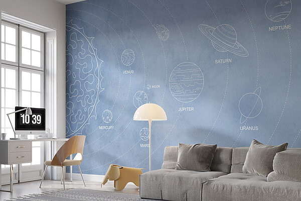 Diagram of planets and their names Diagram of planets and their names