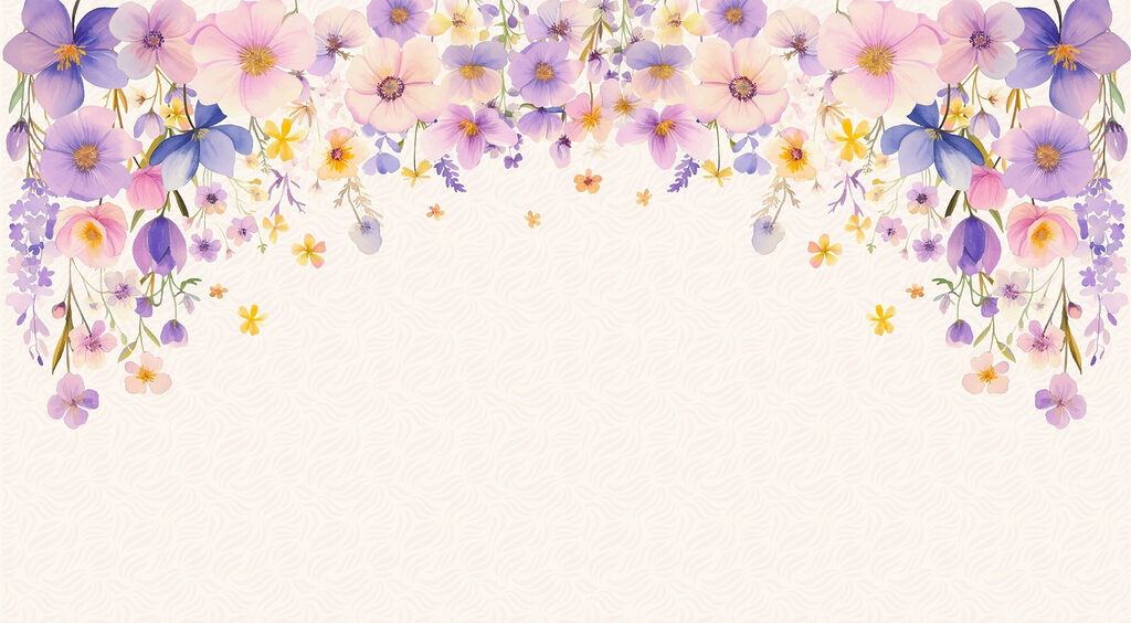 Gruppe von Blumen auf einem weißen Hintergrund Gruppe von Blumen auf einem weißen Hintergrund
