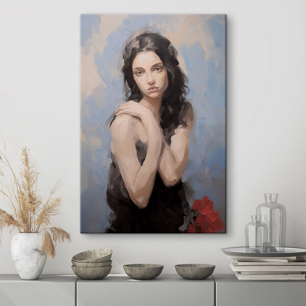 Painting of a woman Painting of a woman