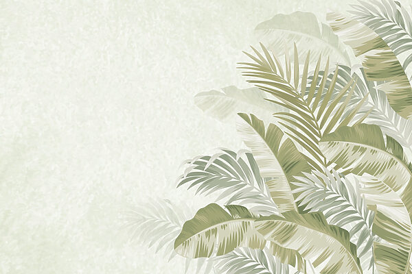 Ruhiges tropisches Laub-Hintergrunddesign Ruhiges tropisches Laub-Hintergrunddesign