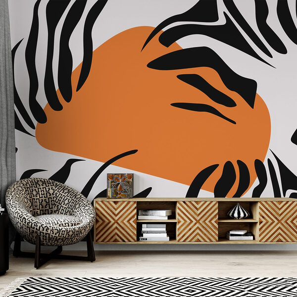 Bold patterns in vibrant contrast Bold patterns in vibrant contrast