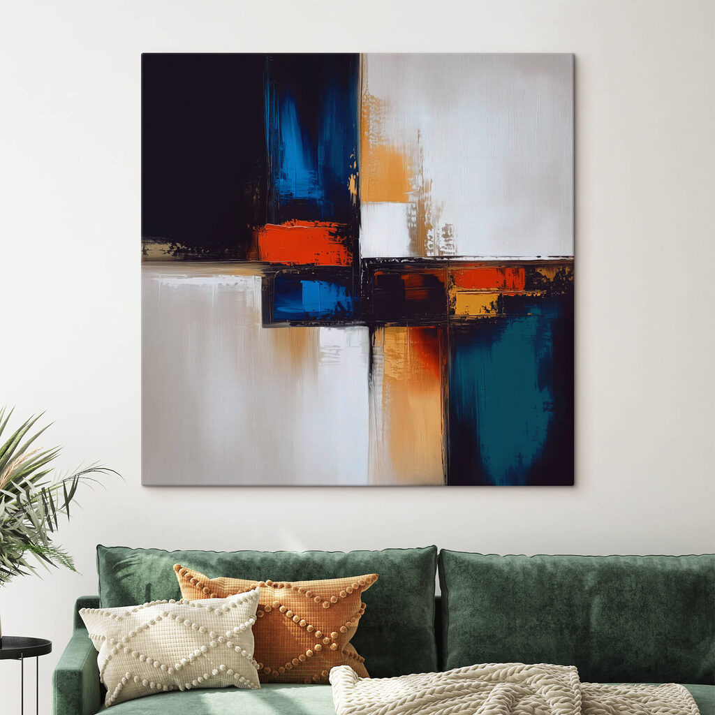 Painting of a cross