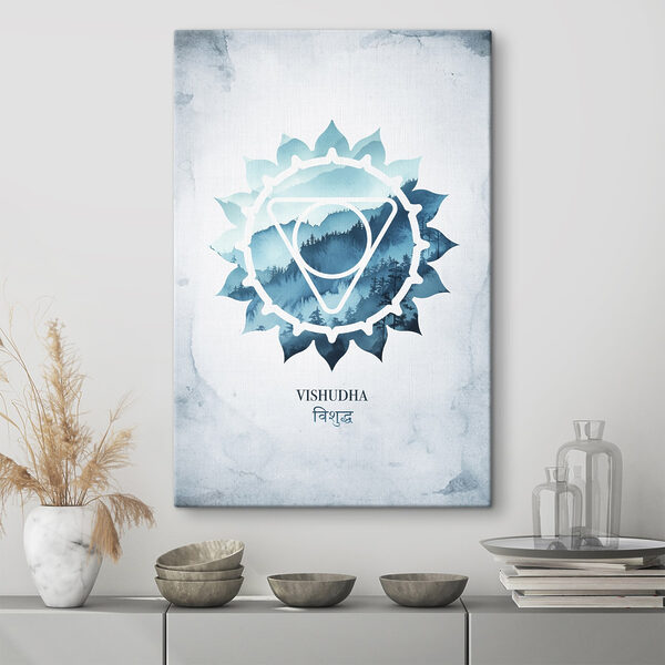 Logo eines Dreiecks in einem Kreis Wandbilder Logo eines Dreiecks in einem Kreis