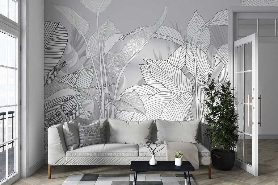 Elegante Linien der Natur’s Schönheit