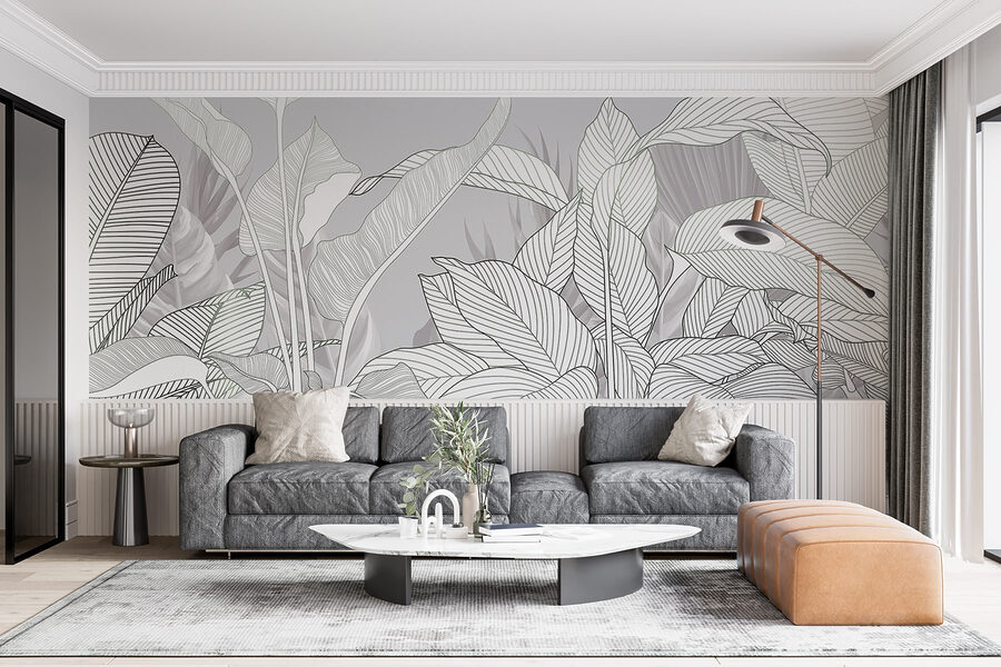 Elegante Linien der Natur’s Schönheit