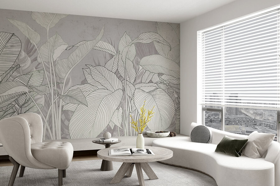 Elegante Linien der Natur’s Schönheit