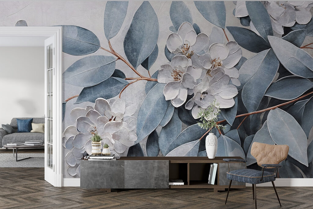 Malerei von Blumen und Blättern w08437pig16r 1024x683 - Malerei von Blumen und Blättern