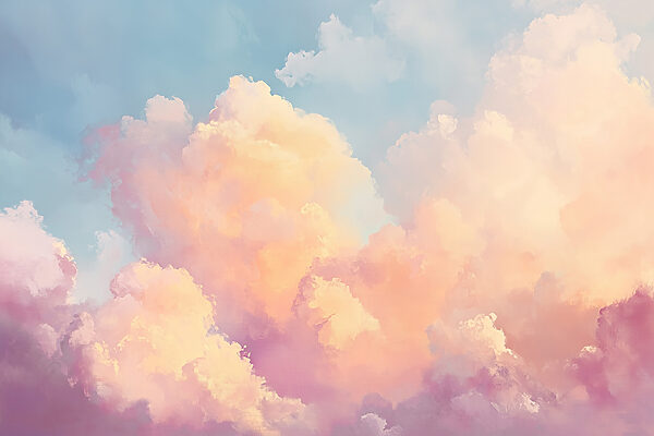 Bunte Wolken am Himmel Bunte Wolken am Himmel